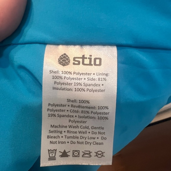 Stio Fernos Insulated Vest Women's Size XS Blue Full Zip Outdoor Hiking Camping - Picture 10 of 11